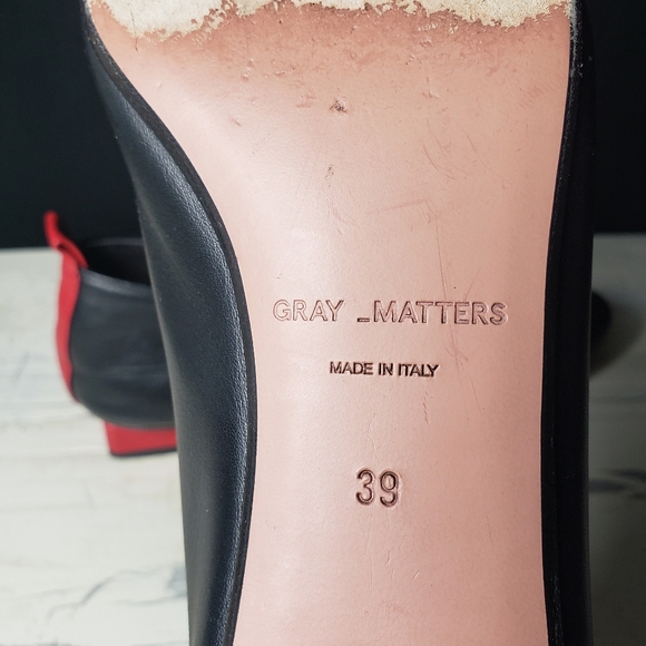 Gray Matters 'Mildred' Pumps in Black - Women's size 8.5-9 US/ 39 Euro - Picture 16 of 16